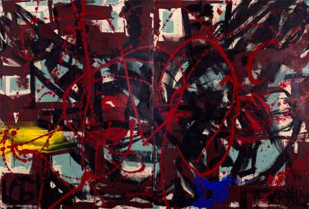 ter Hell · <strong>Unknown Territory</strong> [Neuland] · 2021 · 2-parts · 190 x 280 cm