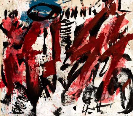 ter Hell · <strong>Kiss</strong> · 2020 · 135 x 155 cm · acrylic on canvas