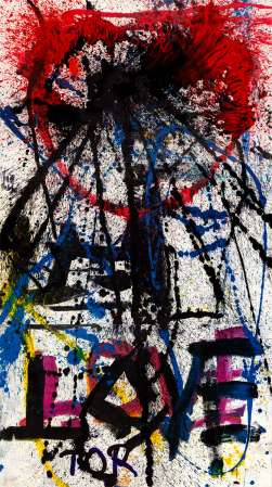 ter Hell · <strong>Love</strong> · 2021 · 3-parts · 270 x 150 cm