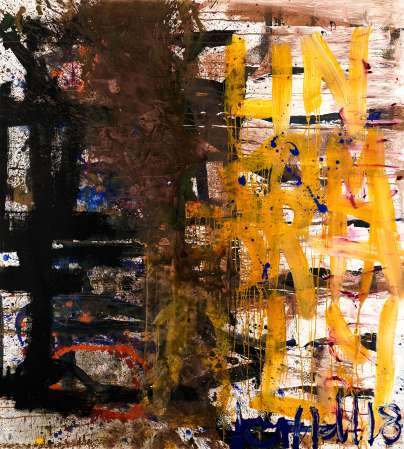 ter Hell · untitled · 2018 · 200 x 180 cm · acrylic on canvas