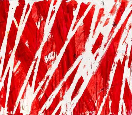 ter Hell · <strong>Binary Space</strong> [Binärer Raum] · 2021 · 140 x 160 cm · acrylic on canvas