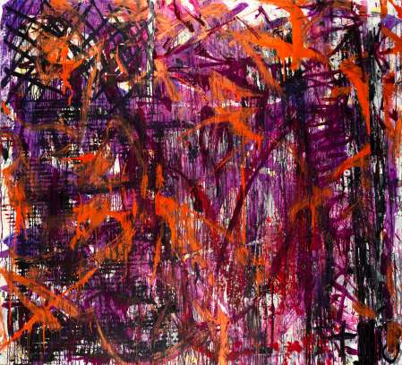 ter Hell · <strong>Anti-Pollock</strong> · 2019 · 210 x 230 cm · acrylic on canvas