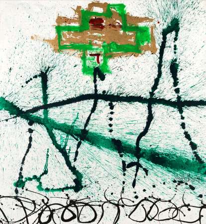 ter Hell · untitled · 2017 · 200 x 180 cm · acrylic on canvas