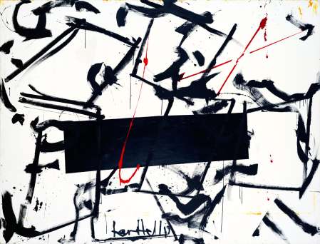 ter Hell · <strong>Hirn 2.0</strong> [Brain 2.0] · 2019 · 230 x 300 cm · acrylic on canvas