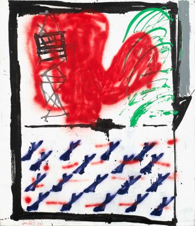 ter Hell · <strong>Me & my PC</strong> · 2011 · 150 x 130 cm · acrylic on canvas
