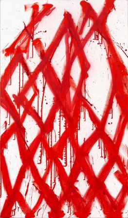 ter Hell · <strong>Eclypsoid</strong> · 2012 · 190 x 110 cm · acrylic, spray on canvas