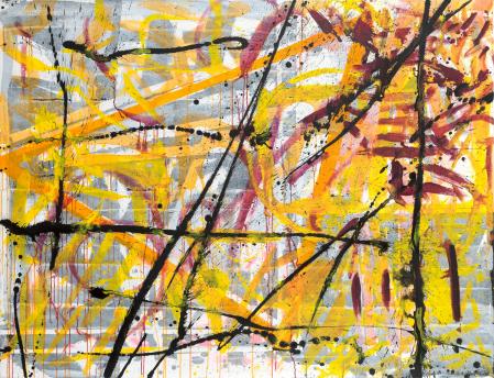 ter Hell · <strong>TH 2</strong> · 2013 · 160 x 210 cm · acrylic, spray on canvas
