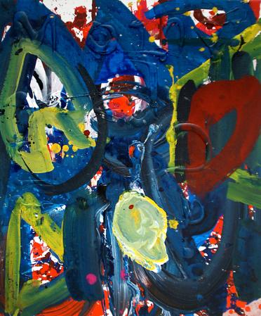 ter Hell · untitled · 2014 · 110 x 95 cm · acrylic on canvas