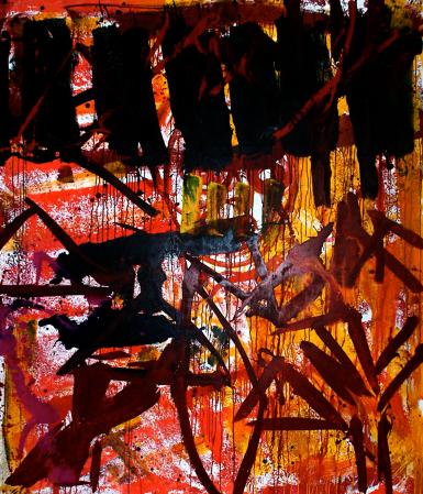 ter Hell · untitled · 2014 · 210 x 180 cm · acrylic on canvas