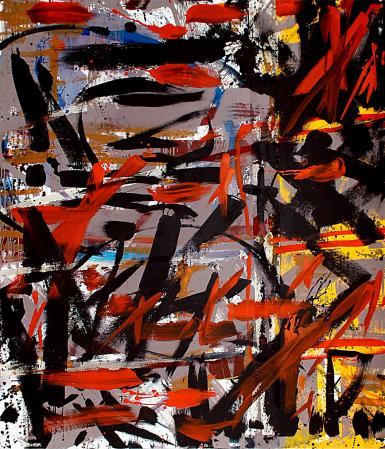 ter Hell · untitled · 2014 · 210 x 180 cm · acrylic on canvas