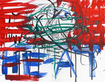 ter Hell · <strong>Heat</strong> · 2015 · 110 x 140 cm · acrylic on canvas