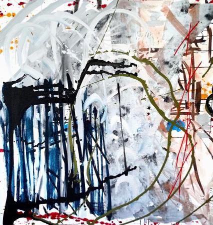 ter Hell · untitled · 2016 · 210 x 200 cm · acrylic on canvas