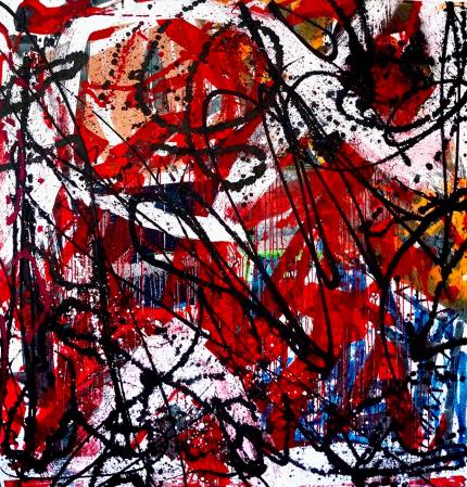 ter Hell · untitled · 2016 · 210 x 200 cm · acrylic on canvas