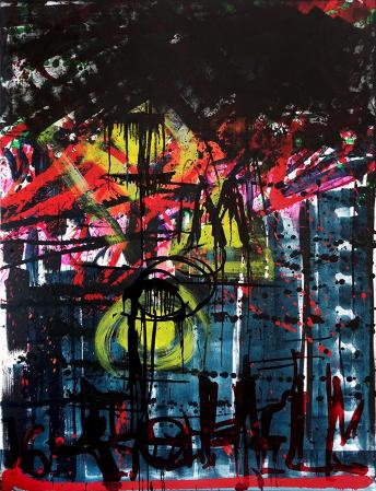 ter Hell · untitled · 2016 · 170 x 130 cm · acrylic on canvas