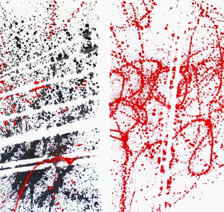 ter Hell · untitled · 2016 · 175 x 165 cm · acrylic/spray on canvas