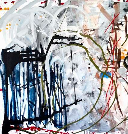 ter Hell · Muster im Rauschen · 2016 · 210 x 200 cm