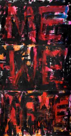 ter Hell · ME and WE - WE and ME · 2005 · 540 x 280 cm (3 parts)