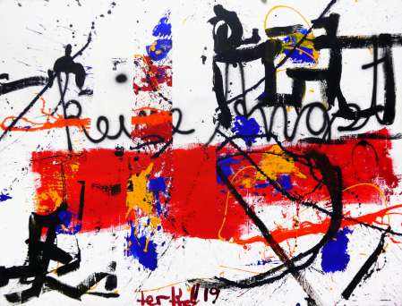 ter Hell · Bezüge 2.0 · 2019 · 230 x 300 cm